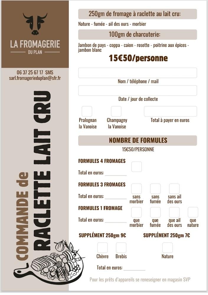 Au Son Des Clarines - Menu Image 4